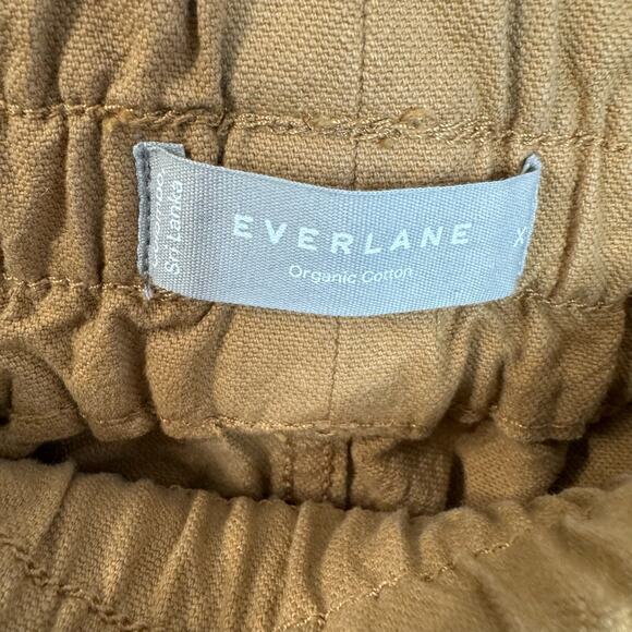 Everlane The Canvas Organic Cotton Pull-On Pant Relaxed Fit Cappuccino - Picture 11 of 13